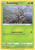 Scatterbug 011/163 Reverse Holofoil — Battle Styles Pokémon card