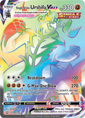 Single Strike Urshifu VMAX 167/163 Holofoil — Battle Styles Pokémon card