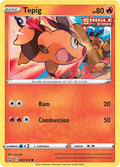 Tepig 023/163 Reverse Holofoil — Battle Styles Pokémon card