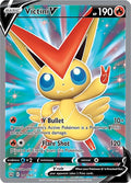 Victini V 144/163 Holofoil — Battle Styles Pokémon card