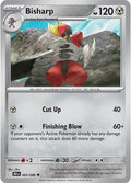 Bisharp 065/086 Reverse Holofoil — Black Bolt Pokémon card