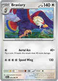 Braviary 078/086 Reverse Holofoil — Black Bolt Pokémon card