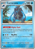 Carracosta 023/086 Reverse Holofoil — Black Bolt Pokémon card