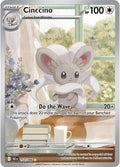 Cinccino 153/086 Holofoil — Black Bolt Pokémon card