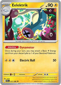 Eelektrik 031/086 Reverse Holofoil — Black Bolt Pokémon card