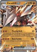 Excadrill ex 046/086 Holofoil — Black Bolt Pokémon card