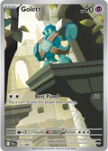 Golett 122/086 Holofoil — Black Bolt Pokémon card