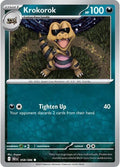 Krokorok 058/086 Reverse Holofoil — Black Bolt Pokémon card