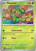 Maractus 008/086 Reverse Holofoil — Black Bolt Pokémon card
