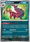 Scolipede 056/086 Reverse Holofoil — Black Bolt Pokémon card