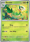 Servine 002/086 Reverse Holofoil — Black Bolt Pokémon card