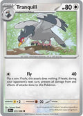 Tranquill 072/086 Reverse Holofoil — Black Bolt Pokémon card