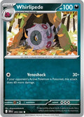 Whirlipede 055/086 Reverse Holofoil — Black Bolt Pokémon card