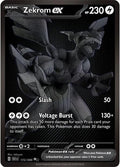 Zekrom ex 172/086 Holofoil — Black Bolt Pokémon card