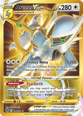 Arceus VSTAR 184/172 Holofoil — Brilliant Stars Pokémon card