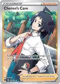 Cheren's Care 168/172 Holofoil — Brilliant Stars Pokémon card