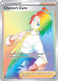 Cheren's Care 177/172 Holofoil — Brilliant Stars Pokémon card