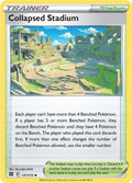 Collapsed Stadium 137/172 Reverse Holofoil — Brilliant Stars Pokémon card
