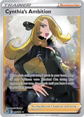 Cynthia's Ambition 169/172 Holofoil — Brilliant Stars Pokémon card