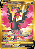 Galarian Moltres V 183/172 Holofoil, Brilliant Stars Pokémon card
