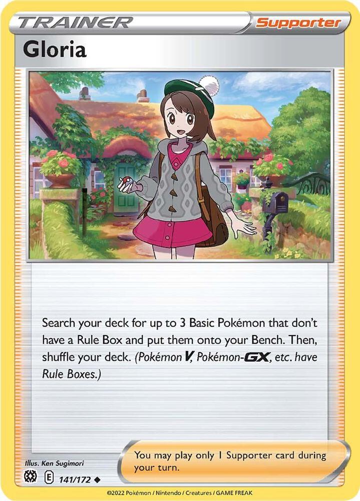 Gloria 141/172 — Brilliant Stars Pokémon card