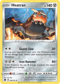 Heatran 100/172 Reverse Holofoil — Brilliant Stars Pokémon card