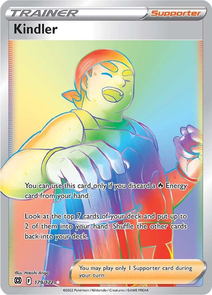 Kindler 179/172 Holofoil — Brilliant Stars Pokémon card
