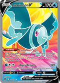 Lumineon V 155/172 Holofoil — Brilliant Stars Pokémon card