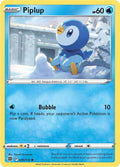 Piplup 035/172 Reverse Holofoil — Brilliant Stars Pokémon card