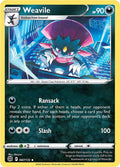 Weavile 087/172 — Brilliant Stars Pokémon card