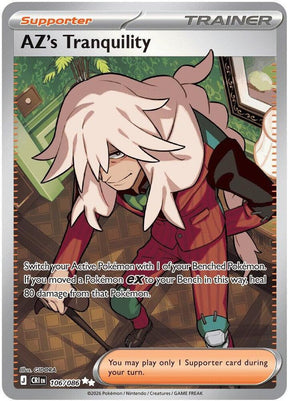 AZ's Tranquility 106/086 Holofoil — Chaos Rising Pokémon card