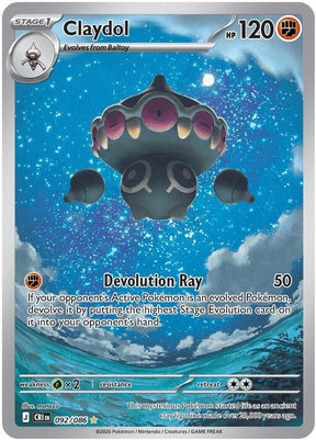 Claydol 092/086 Holofoil — Chaos Rising Pokémon card