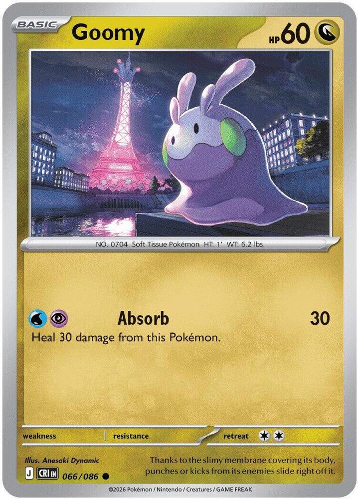 Pokemon - Chaos Rising - Goomy - 066/086 - Normal