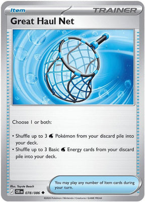Great Haul Net 078/086 — Chaos Rising Pokémon card