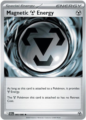 Magnetic M Energy 085/086 Reverse Holofoil — Chaos Rising Pokémon card
