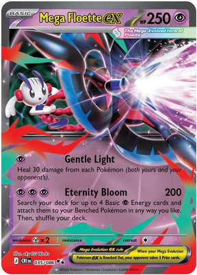 Mega Floette ex 035/086 Holofoil — Chaos Rising Pokémon card