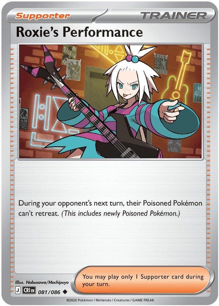 Pokemon - Chaos Rising - Roxie's Performance - 081/086 - Normal