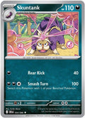 Skuntank 054/086 Reverse Holofoil, Chaos Rising Pokémon card