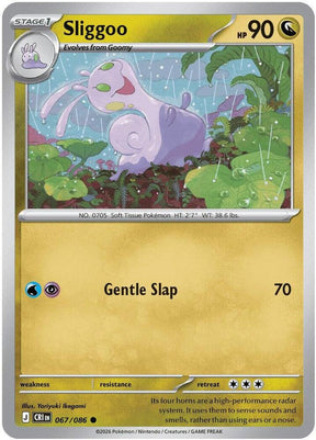 Sliggoo 067/086 — Chaos Rising Pokémon card
