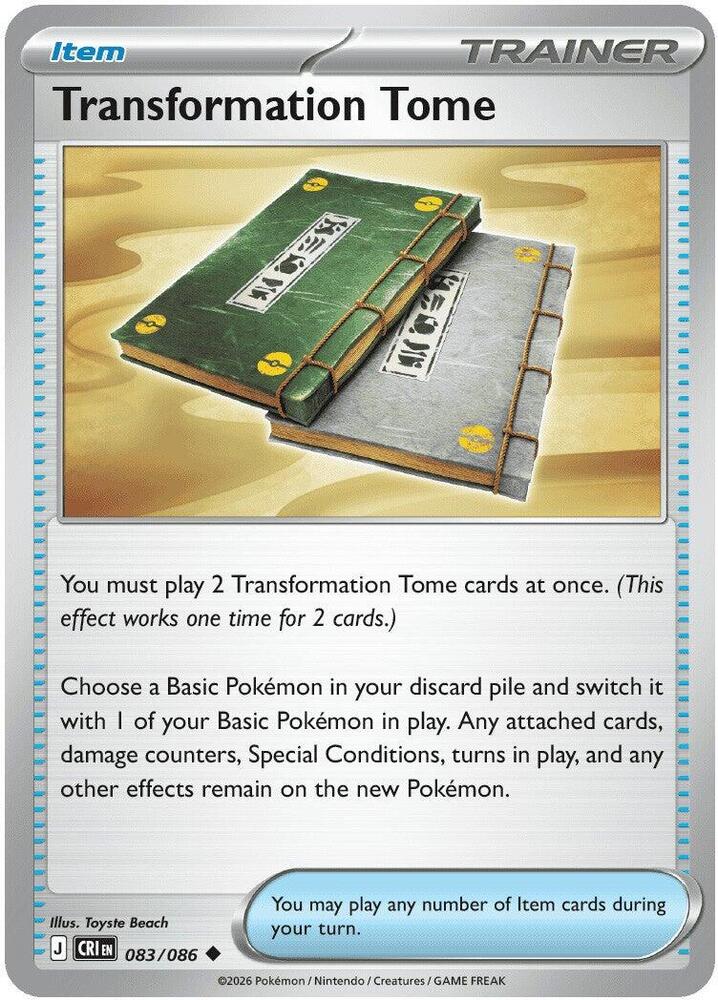 Pokemon - Chaos Rising - Transformation Tome - 083/086 - Normal