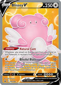 Blissey V 182/198 Holofoil — Chilling Reign Pokémon card