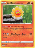 Castform Sunny Form 022/198 Reverse Holofoil — Chilling Reign Pokémon card