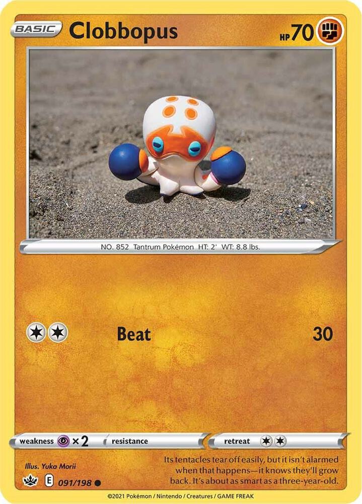 Clobbopus 091/198 — Chilling Reign Pokémon card