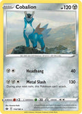 Cobalion 114/198 Reverse Holofoil — Chilling Reign Pokémon card