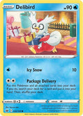 Delibird 032/198 Reverse Holofoil — Chilling Reign Pokémon card
