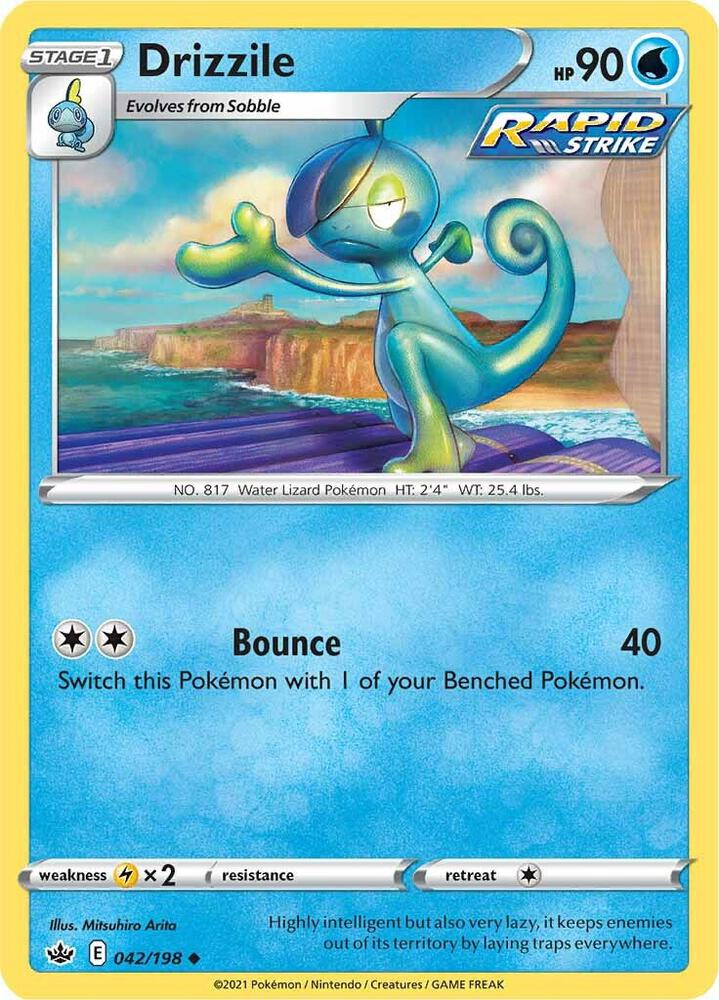 Drizzile 042/198 — Chilling Reign Pokémon card