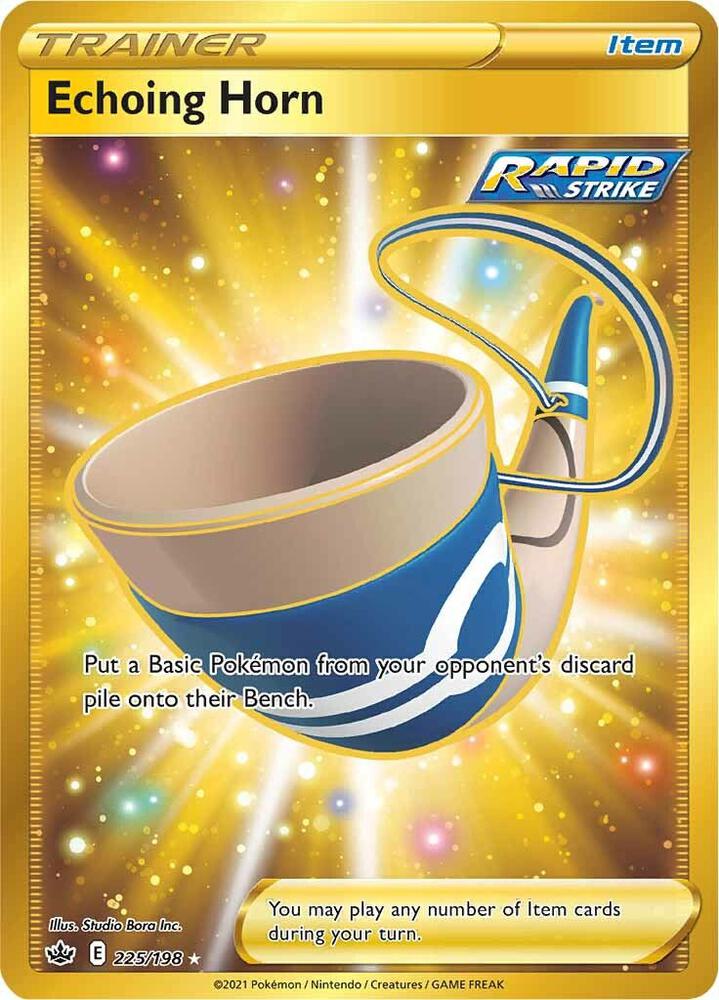 Echoing Horn 225/198 Holofoil — Chilling Reign Pokémon card