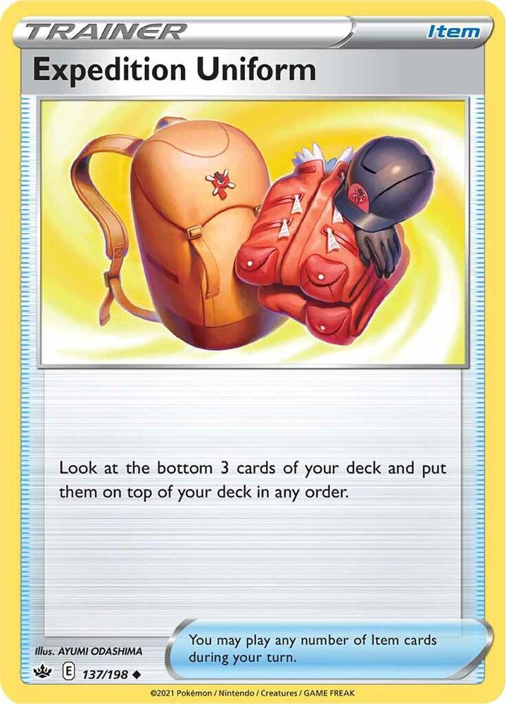 Expedition Uniform 137/198 — Chilling Reign Pokémon card