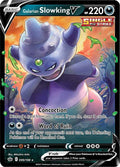 Galarian Slowking V 099/198 Holofoil — Chilling Reign Pokémon card