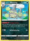 Galarian Weezing 096/198 — Chilling Reign Pokémon card